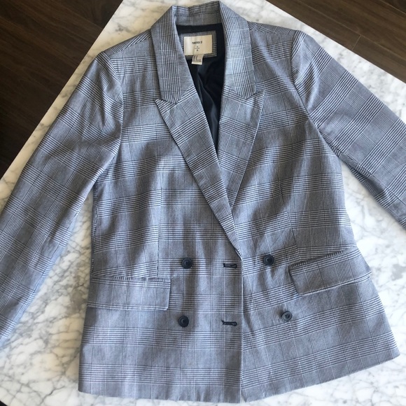 NWOT Forever 21 Plaid Blazer - Picture 2 of 6